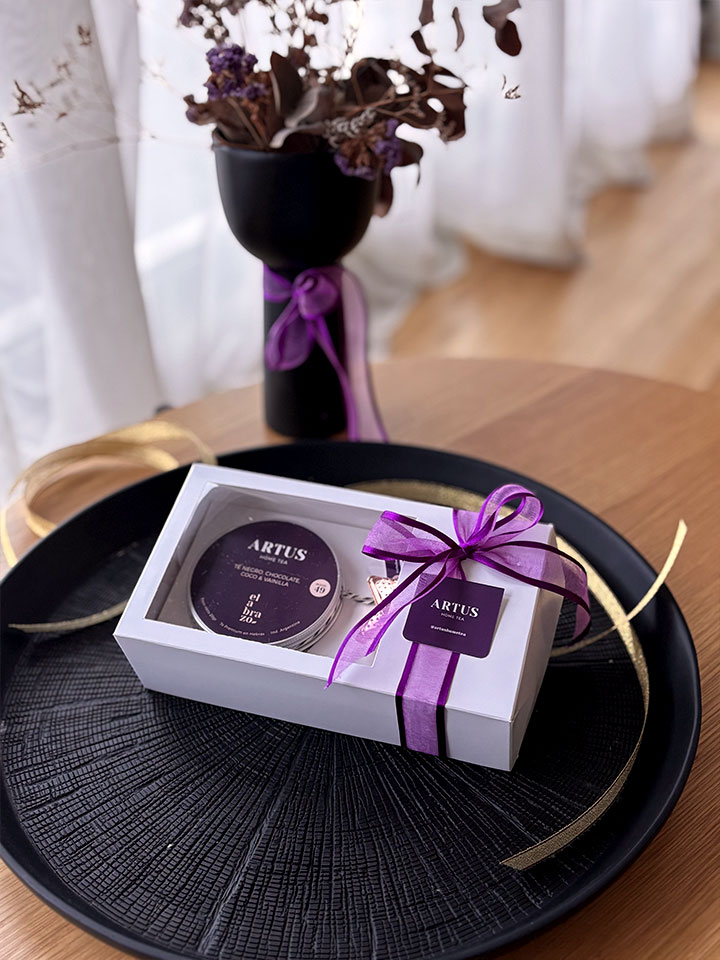 TEA BOX Nro 2 Rectangular con visor ARTUS